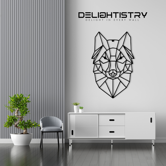 Wolf Face Wall Art